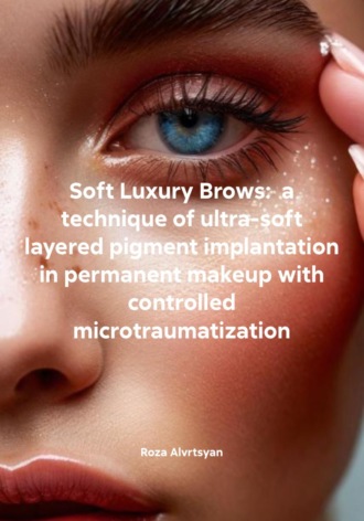 Soft Luxury Brows:  a technique of ultra-soft layered pigment implantation in permanent makeup with controlled microtraumatization. Roza Alvrtsyan