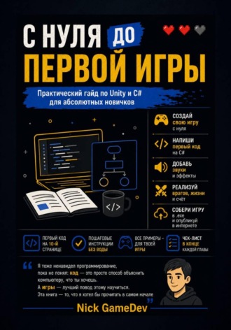 Nick GameDev. С нуля  до первой игры  Практический гайд по Unity и C# для абсолютных новичков