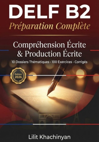 Livre de Pr?paration au DELF B2. Compr?hension ?crite et production ?crite. 