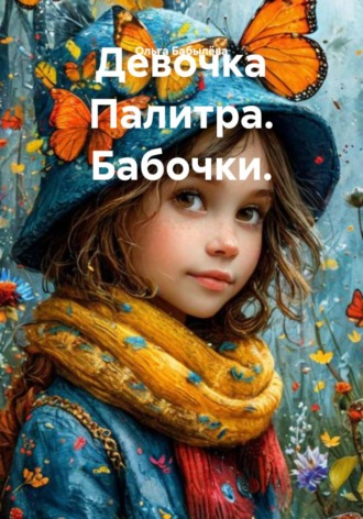 Девочка Палитра. Бабочки. 