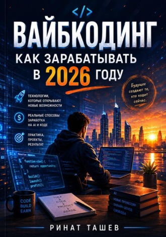 Ринат Рашидович Ташев. Вайбкодинг: как зарабатывать в 2026