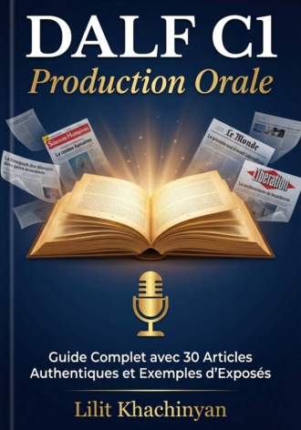 DALF C1 Production orale: Guide complet de pr?paration ? l'expos? oral. 