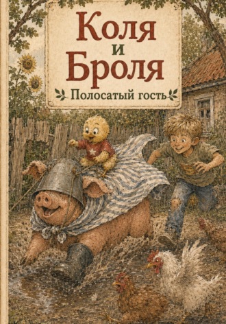 Сташкевич Александра. Коля и Броля. Полосатый гость