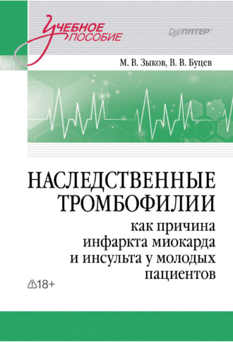 М. В. Зыков. Наследственные тромбофилии как причина инфаркта миокарда и инсульта у молодых пациентов