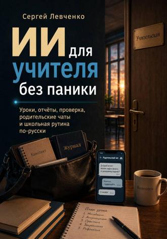 Сергей Левченко. ИИ для учителя без паники. Уроки, отчёты, проверка, родительские чаты и школьная рутина по-русски