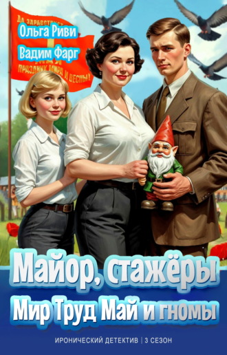 Майор, стажёры: Мир, Труд, Май и гномы. 