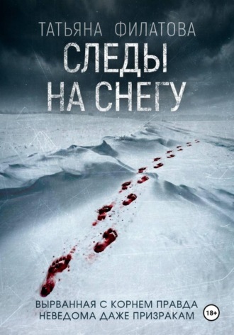 Следы на снегу. 