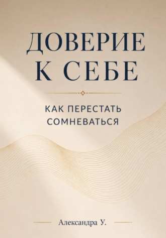 Доверие к себе: Как перестать сомневаться. Александра У.