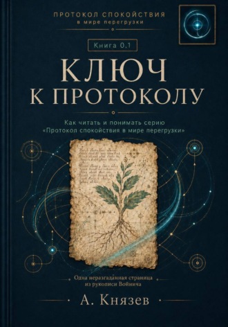 Александр Князев. Ключ к протоколу спокойствия в мире перегрузки книга 0.1