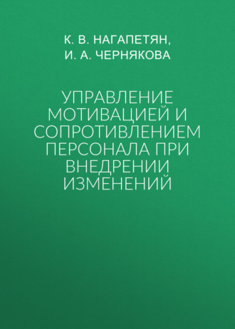 Управление мотивацией и сопротивлением персонала при внедрении изменений. К. В. Нагапетян