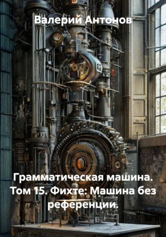 Валерий Антонов. Грамматическая машина. Том 15. Фихте: Машина без референции