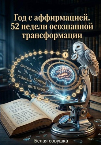 Белая Совушка. Год с аффирмацией. 52 недели осознанной трансформации