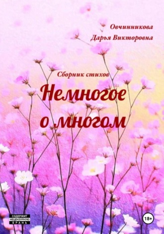 Дарья Овчинникова. Немногое о многом. Сборник стихов