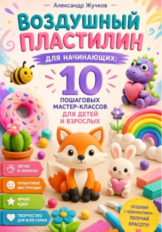 Александр Жучков. Воздушный пластилин для начинающих 10 пошаговых мастер-классов для детей и взрослых