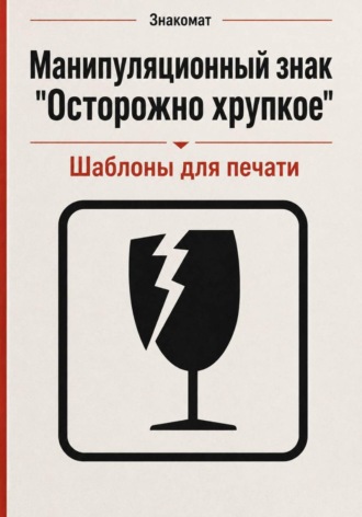  Знакомат. Манипуляционный знак 
