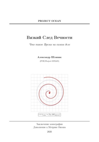Дополнение к Метрике океана. Вязкий след вечности. Что такое время на самом деле?. 