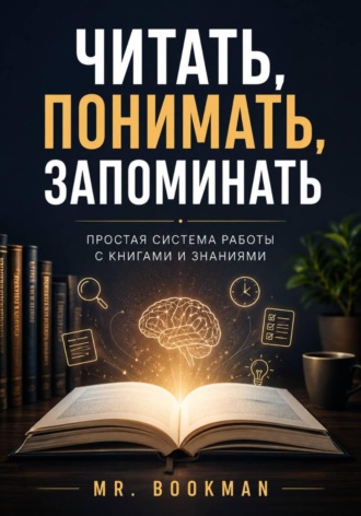 Читать, понимать, запоминать. Простая система работы с книгами и знаниями. Mr. Bookman
