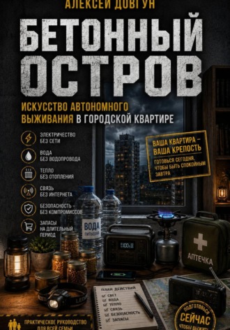 Бетонный остров: Искусство автономного выживания в городской квартире. Алексей Довгун