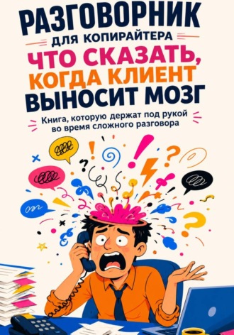 Ольга Тимофеева. Разговорник для копирайтера. Что сказать, когда клиент выносит мозг. Книга, которую держат под рукой во время сложного разговора