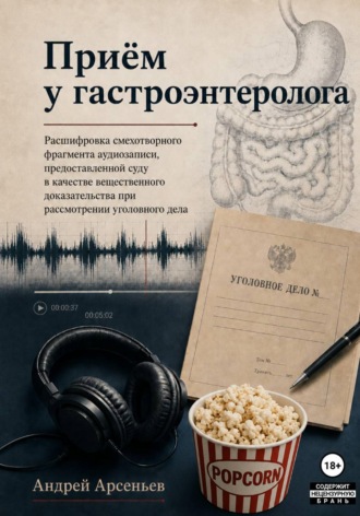 Андрей Арсеньев. Приём у гастроэнтеролога. Расшифровка смехотворного фрагмента аудиозаписи, предоставленной суду в качестве вещественного доказательства при рассмотрении уголовного дела