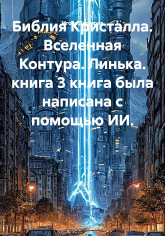 Библия Кристалла. Вселенная Контура. Линька. книга 3 книга была написана с помощью ИИ.. 