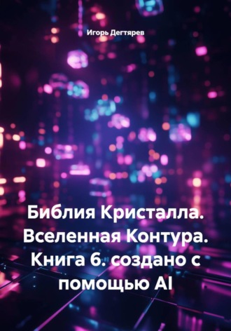 Библия Кристалла. Вселенная Контура. Книга 6. создано с помощью AI. Игорь Дегтярев
