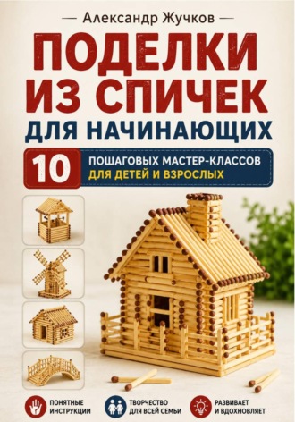 Поделки из спичек для начинающих. 10 пошаговых мастер-классов для детей и взрослых. 