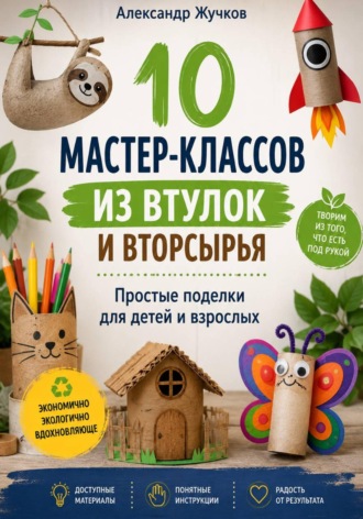 10 мастер-классов из втулок и вторсырья. Простые поделки для детей и взрослых. 