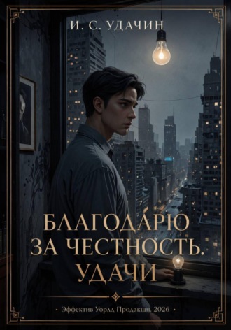 Благодарю за честность. Удачи. И. Удачин