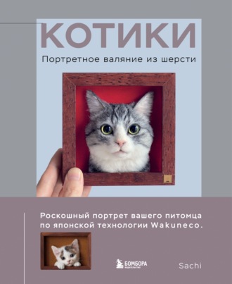 Котики. Портретное валяние из шерсти. 