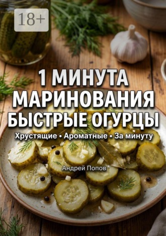 1 минута маринования: быстрые огурцы. 