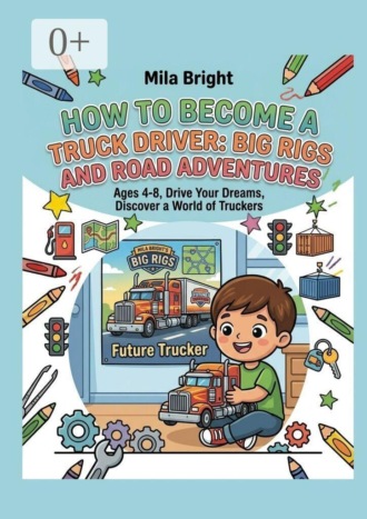 How to Become a Truck Driver: Big Rigs and Road Adventures. Ages 4—8, Drive Your Dreams, Discover a World of Truckers. 