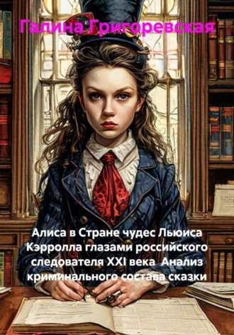Галина Григоревская. «АЛИСА В СТРАНЕ ЧУДЕС» Льюиса Кэрролла глазами российского следователя начала ХХI века  Анализ криминального состава сказки Льюиса Кэрролла