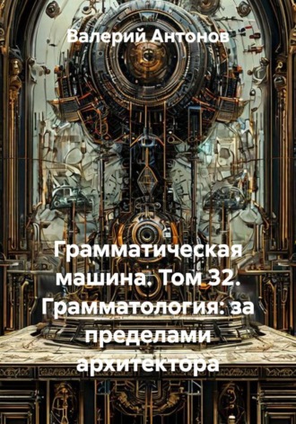 Грамматическая машина. Том 32. Грамматология: за пределами архитектора. Валерий Антонов