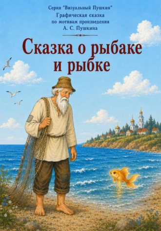 Юлия Хижняк. Графическая сказка по мотивам сказки о рыбаке и рыбке А.С. Пушкина