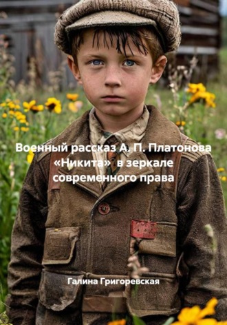 Галина Григоревская. Военный рассказ А. П. Платонова «Никита»  в зеркале современного права
