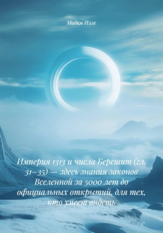 Мадим Илле. Империя 1313 и числа Берешит (гл. 31–35) — здесь знания законов Вселенной за 5000 лет до официальных открытий, для тех, кто умеет видеть
