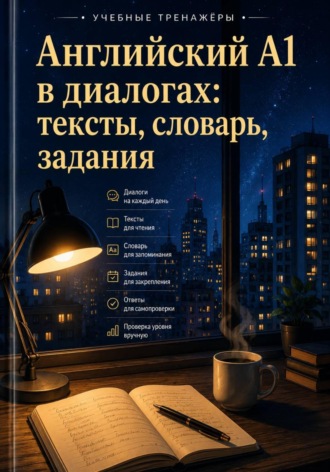 Анна Лебедева. Английский A1 в диалогах: тексты, словарь, задания