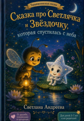 Сказка про Светлячка и Звездочку, которая спустилась с неба.. 