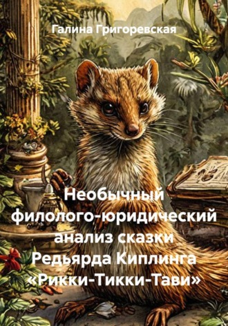 Необычный филолого-юридический анализ сказки Редьярда Киплинга «Рикки-Тикки-Тави». Галина Григоревская