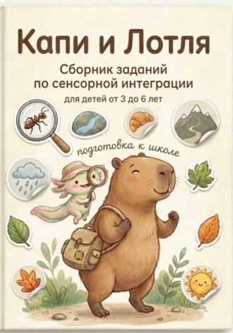 Карина Павлова. Капи и Лотля. Сборник заданий по сенсорной интеграции