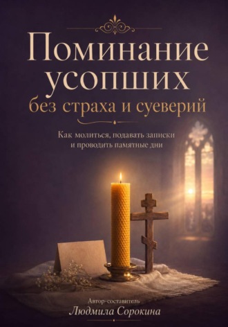 Людмила Сорокина. Поминание усопших без страха и суеверий. Как молиться, подавать записки и проводить памятные дни