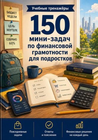 150 мини-задач по финансовой грамотности для подростков. Анна Лебедева