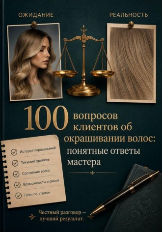 Алина Швалова. 100 вопросов клиентов об окрашивании волос: понятные ответы мастера