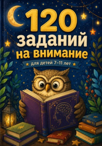 Анна Лебедева. 120 заданий на внимание для детей 7-11 лет
