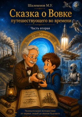 Мурат Шалекенов. Сказка о Вовке путешествующего во времени - часть 2. История открытий и изобретений