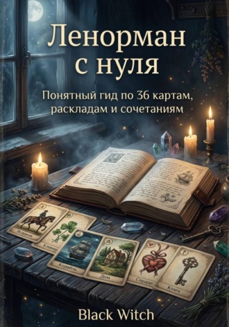 «Ленорман с нуля: понятный гид по 36 картам, раскладам и сочетаниям». Black Witch