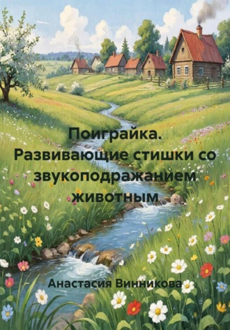 Анастасия Винникова. Поиграйка. Развивающие стишки со звукоподражанием животным