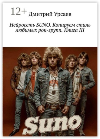 Дмитрий Урсаев. Нейросеть SUNO. Копируем стиль любимых рок-групп. Книга III