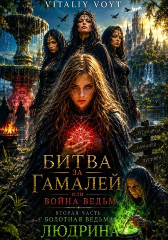 «Война ведьм, или Битва за Гамалей»  Книга вторая  «Болотная ведьма Людрина». Vitalii Voyt
